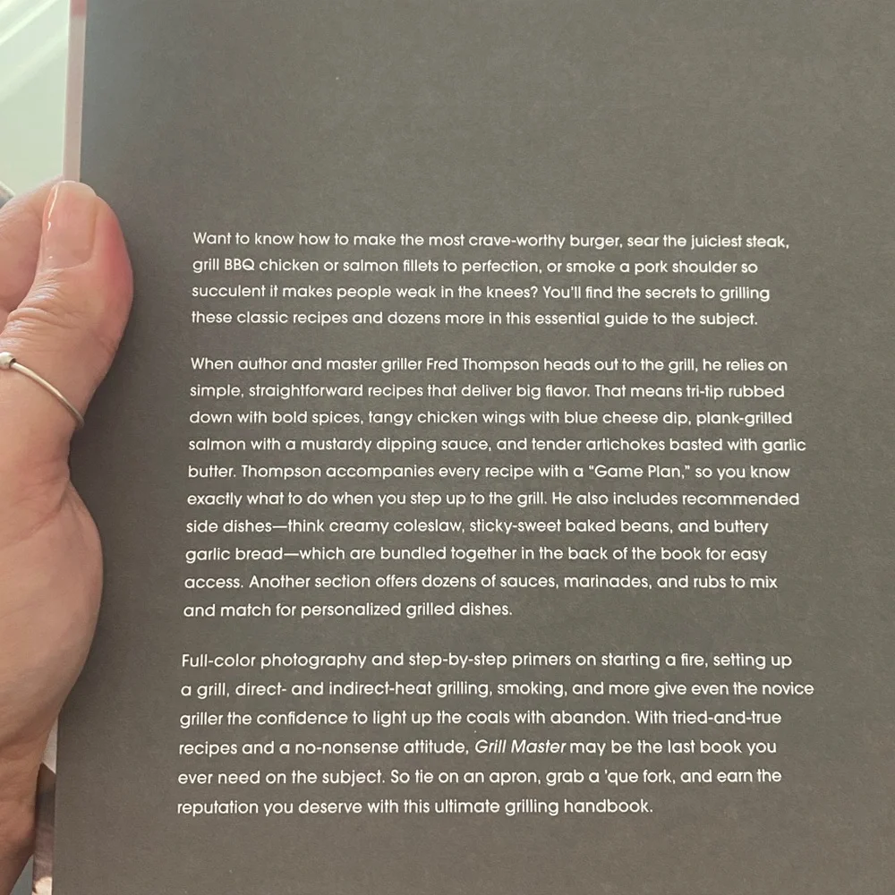 Williams Sonoma Grill Master Cookbook